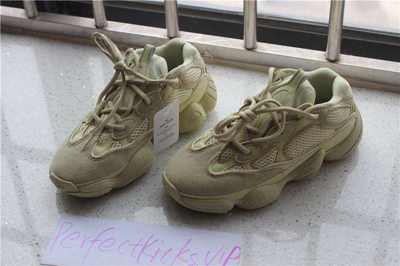 God Yeezy 500 Desert Rat Super Moon Yellow retail sample version ready